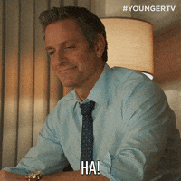 Tv Land Laugh GIF by YoungerTV