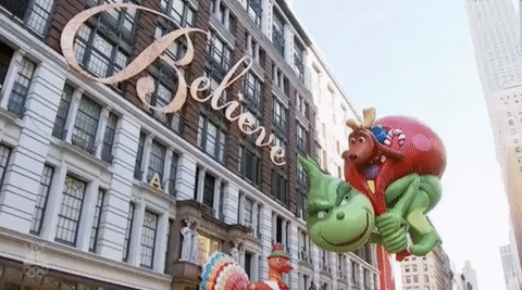 The Grinch GIF by The 95th Macy’s Thanksgiving Day Parade