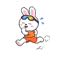 Run Running Sticker by global6k_korea
