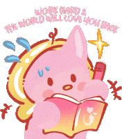 Pink Quote Sticker by Fox Fairies Malaysia