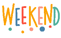 The Weekend Friday Sticker