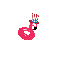 4Th Of July America Sticker