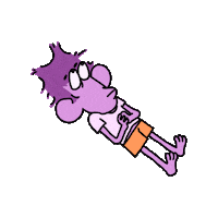 Tired Weed Sticker
