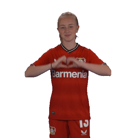 I Love You Football Sticker by Bayer 04 Leverkusen