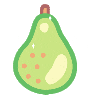 Animal Crossing Fruit Sticker by Pog