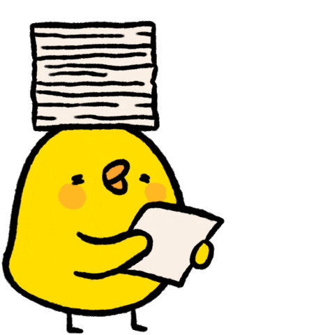 懶散兔與啾先生 Sticker