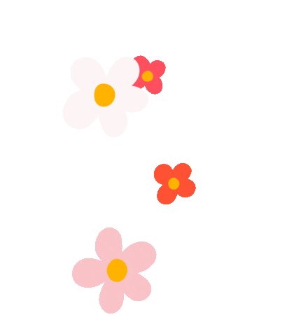 Summer Flower Sticker by Poppy Deyes