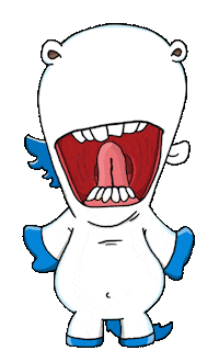 Art Help Sticker by Stinkefingereinhorn