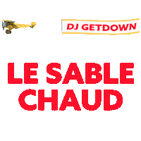 Summer Plage Sticker by Dj Getdown