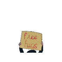 Free Hugs Sticker by Kyle Gordon