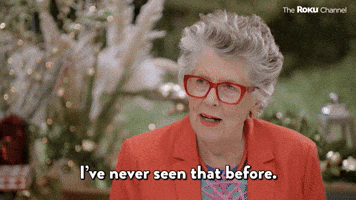 I've Never Seen That Before