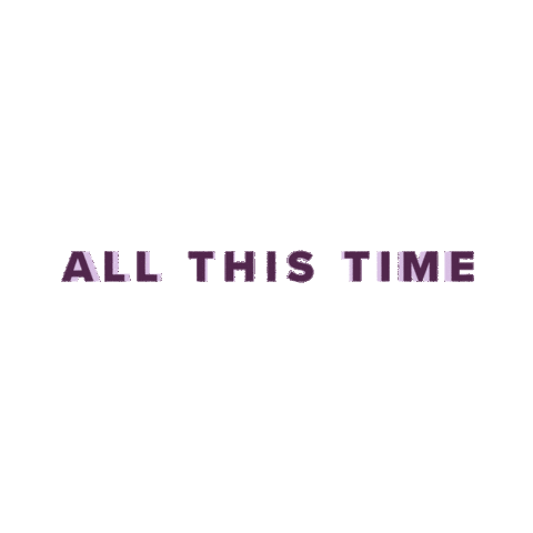 all this time spin Sticker by Drax Project