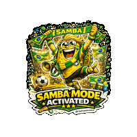 Brazil Soccer Football Sticker