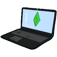 luisamarianoc game gaming computer laptop Sticker