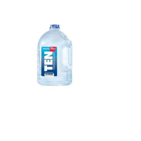 TENWATER giphyupload drink water 10 Sticker