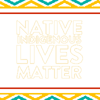 Native American Columbus Sticker by INTO ACTION