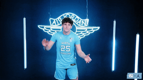 Lets Go Basketball GIF by UNC Tar Heels