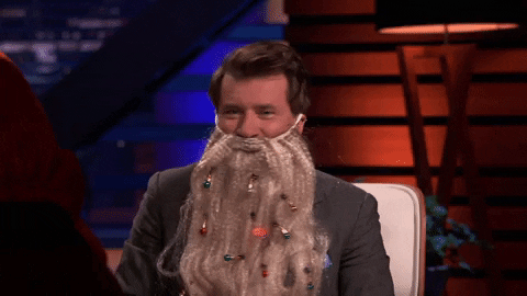 Christmas Beard GIF by ABC Network