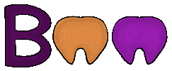Halloween Boo Sticker