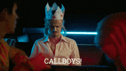 VIER crown jay shouting wesley GIF