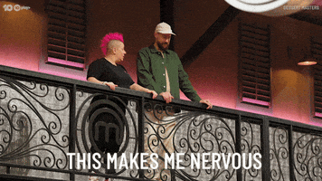 Scared Australia GIF by MasterChefAU