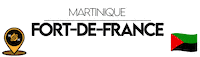 Fort-De-France Martinique Sticker by NoirNomads