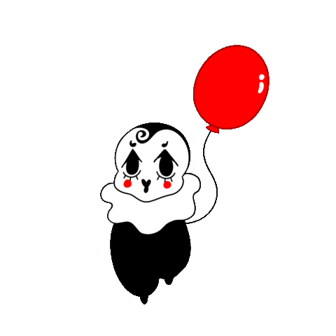 hollaartyourboy happy halloween scary creepy Sticker