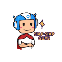Guys Siap Siap Sticker by Qlue Smart City