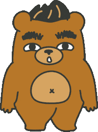 Serious Talk Sticker by maludbear
