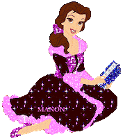 beauty and the beast wink Sticker