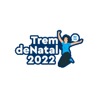 Natal Trem Sticker by Rumo Logística