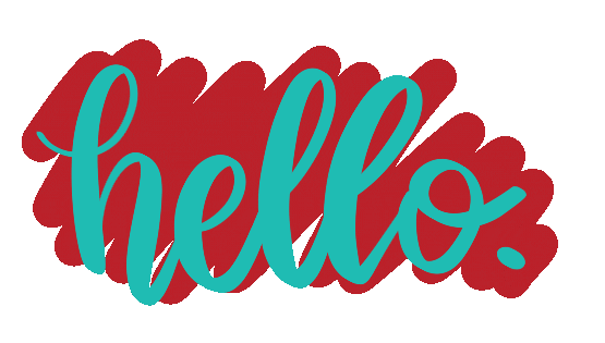 Created Journey Hello Sticker