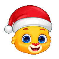 Merry Christmas Sticker by Lucas and Friends by RV AppStudios