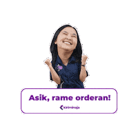 Delivery Order Sticker by Kiriminaja