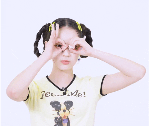 K-Pop Look GIF