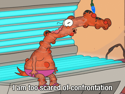 Scared Shrimp GIF by Adult Swim