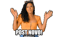 Post Novo Cacheada Sticker by Salon Line