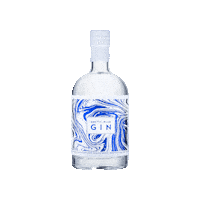 ArcticBlueBeverages gin gt gintime gin oclock Sticker