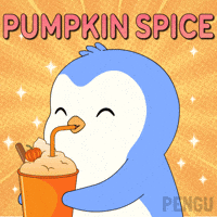 Iced Coffee GIF by Pudgy Penguins