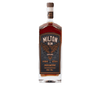 Spiced Rum Bottle Sticker by Milton Rum Distillery