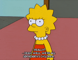 talking lisa simpson GIF