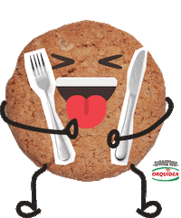 Hungry Letseat Sticker by Orquidea Alimentos
