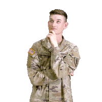 Us Army Thinking Sticker by GoArmy
