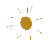 alysoncram sun up gold gross Sticker