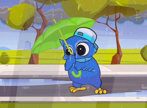 Crypto Rain GIF by BigBrains