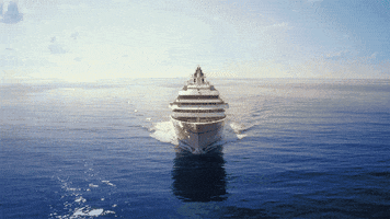 Cruise Ship Water GIF by Woodblock