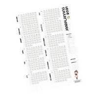 Poster Planner Sticker by iDeesonline.nl