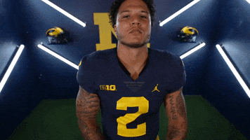 Go Blue College Football GIF by Michigan Athletics