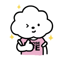friends love Sticker by FLUFFY HOUSE