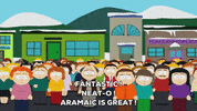 crowd talking GIF by South Park 
